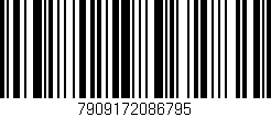 Código de barras (EAN, GTIN, SKU, ISBN): '7909172086795'