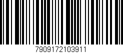 Código de barras (EAN, GTIN, SKU, ISBN): '7909172103911'