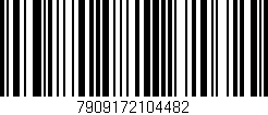 Código de barras (EAN, GTIN, SKU, ISBN): '7909172104482'