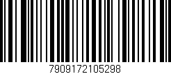 Código de barras (EAN, GTIN, SKU, ISBN): '7909172105298'