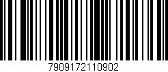 Código de barras (EAN, GTIN, SKU, ISBN): '7909172110902'