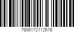 Código de barras (EAN, GTIN, SKU, ISBN): '7909172112616'