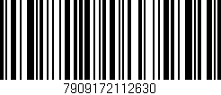 Código de barras (EAN, GTIN, SKU, ISBN): '7909172112630'