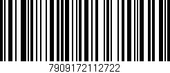 Código de barras (EAN, GTIN, SKU, ISBN): '7909172112722'
