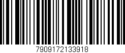 Código de barras (EAN, GTIN, SKU, ISBN): '7909172133918'