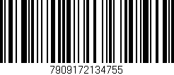 Código de barras (EAN, GTIN, SKU, ISBN): '7909172134755'