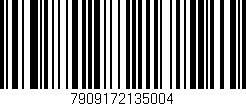 Código de barras (EAN, GTIN, SKU, ISBN): '7909172135004'