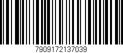 Código de barras (EAN, GTIN, SKU, ISBN): '7909172137039'