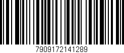 Código de barras (EAN, GTIN, SKU, ISBN): '7909172141289'