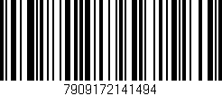 Código de barras (EAN, GTIN, SKU, ISBN): '7909172141494'