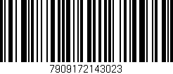 Código de barras (EAN, GTIN, SKU, ISBN): '7909172143023'
