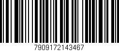 Código de barras (EAN, GTIN, SKU, ISBN): '7909172143467'