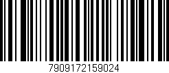 Código de barras (EAN, GTIN, SKU, ISBN): '7909172159024'