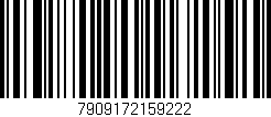 Código de barras (EAN, GTIN, SKU, ISBN): '7909172159222'