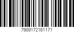 Código de barras (EAN, GTIN, SKU, ISBN): '7909172161171'