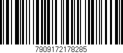 Código de barras (EAN, GTIN, SKU, ISBN): '7909172178285'