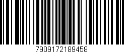 Código de barras (EAN, GTIN, SKU, ISBN): '7909172189458'