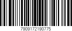 Código de barras (EAN, GTIN, SKU, ISBN): '7909172190775'