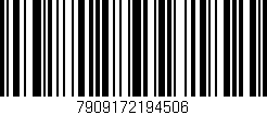 Código de barras (EAN, GTIN, SKU, ISBN): '7909172194506'