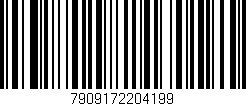 Código de barras (EAN, GTIN, SKU, ISBN): '7909172204199'