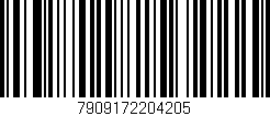 Código de barras (EAN, GTIN, SKU, ISBN): '7909172204205'