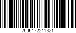 Código de barras (EAN, GTIN, SKU, ISBN): '7909172211821'