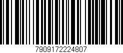 Código de barras (EAN, GTIN, SKU, ISBN): '7909172224807'
