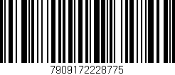 Código de barras (EAN, GTIN, SKU, ISBN): '7909172228775'