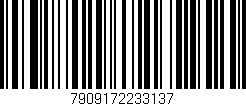 Código de barras (EAN, GTIN, SKU, ISBN): '7909172233137'