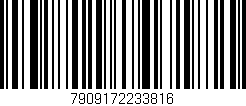 Código de barras (EAN, GTIN, SKU, ISBN): '7909172233816'