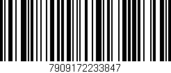 Código de barras (EAN, GTIN, SKU, ISBN): '7909172233847'