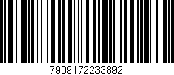 Código de barras (EAN, GTIN, SKU, ISBN): '7909172233892'