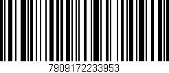 Código de barras (EAN, GTIN, SKU, ISBN): '7909172233953'