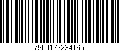 Código de barras (EAN, GTIN, SKU, ISBN): '7909172234165'