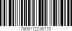 Código de barras (EAN, GTIN, SKU, ISBN): '7909172236770'