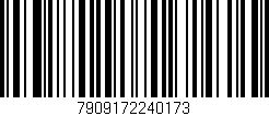 Código de barras (EAN, GTIN, SKU, ISBN): '7909172240173'