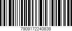 Código de barras (EAN, GTIN, SKU, ISBN): '7909172240838'