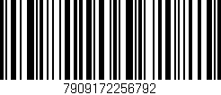 Código de barras (EAN, GTIN, SKU, ISBN): '7909172256792'