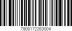 Código de barras (EAN, GTIN, SKU, ISBN): '7909172263004'