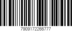 Código de barras (EAN, GTIN, SKU, ISBN): '7909172266777'