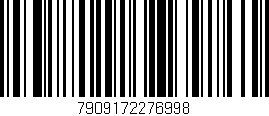 Código de barras (EAN, GTIN, SKU, ISBN): '7909172276998'