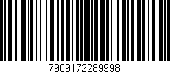Código de barras (EAN, GTIN, SKU, ISBN): '7909172289998'