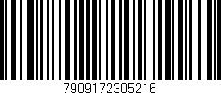 Código de barras (EAN, GTIN, SKU, ISBN): '7909172305216'