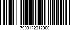 Código de barras (EAN, GTIN, SKU, ISBN): '7909172312900'