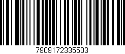 Código de barras (EAN, GTIN, SKU, ISBN): '7909172335503'