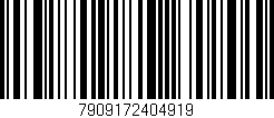 Código de barras (EAN, GTIN, SKU, ISBN): '7909172404919'