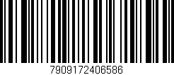 Código de barras (EAN, GTIN, SKU, ISBN): '7909172406586'