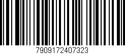 Código de barras (EAN, GTIN, SKU, ISBN): '7909172407323'