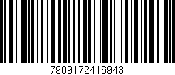 Código de barras (EAN, GTIN, SKU, ISBN): '7909172416943'