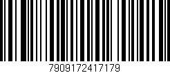 Código de barras (EAN, GTIN, SKU, ISBN): '7909172417179'